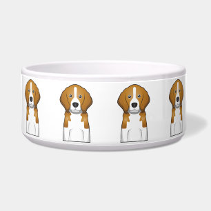 Beagle Cartoon Portrait