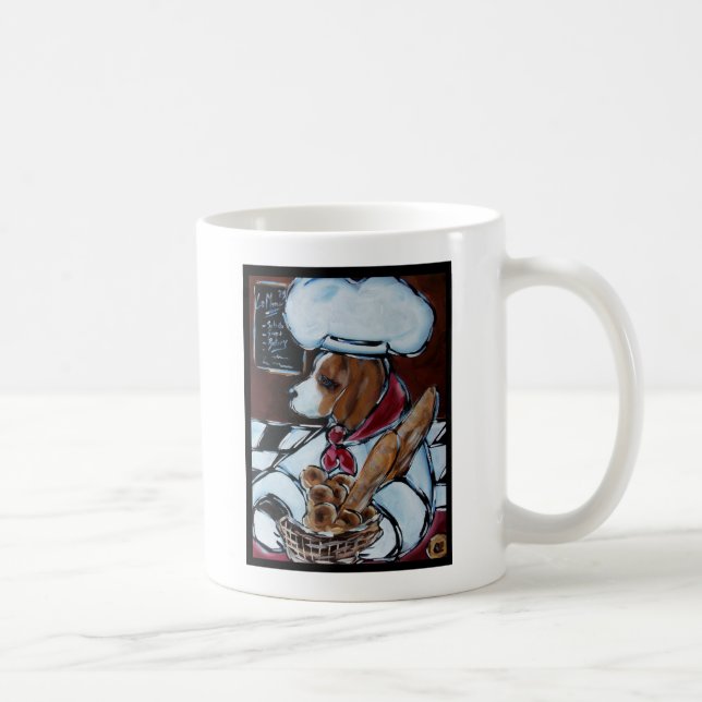 BEAGLE CHEF COFFEE MUG (Right)