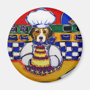 Beagle Chef Magnet