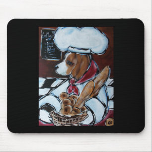 BEAGLE CHEF MOUSE MAT