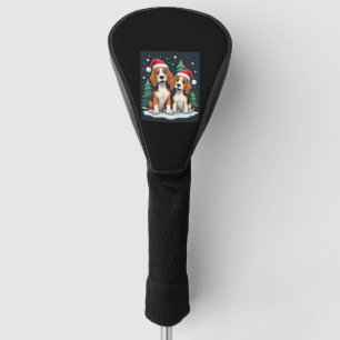 Beagle Christmas Dog Owner Xmas Holiday Pajama Lon Golf Head Cover