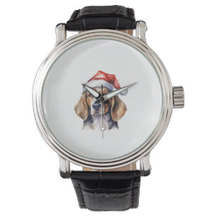 Beagle Christmas Dog  Watch