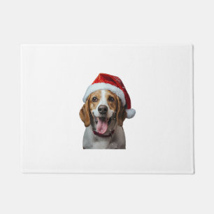 Beagle Christmas  Doormat