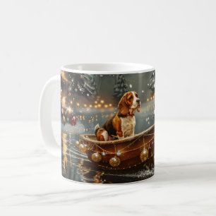 Beagle Christmas Festive Voyage Coffee Mug