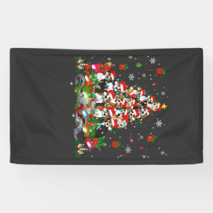 Beagle Christmas Funny Tees Beagle Xmas Tree Dog E Banner