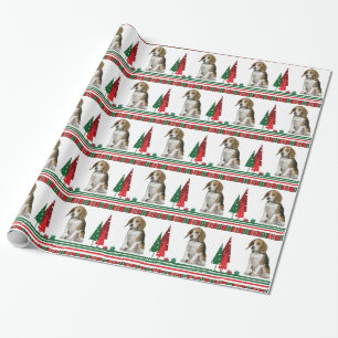 Beagle Christmas Wrapping Paper