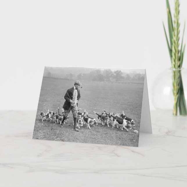 Beagle Club, 1914 Card (Front)