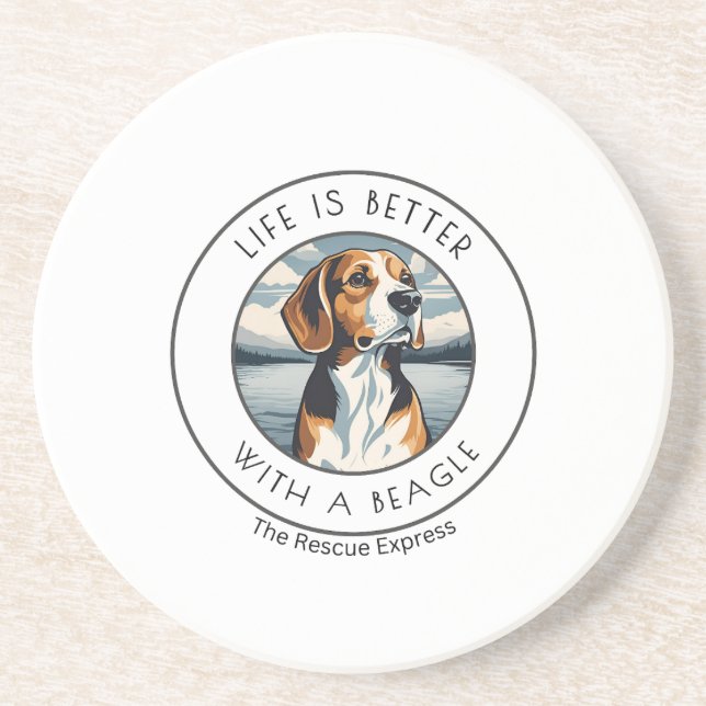 Beagle Coasters (Front)