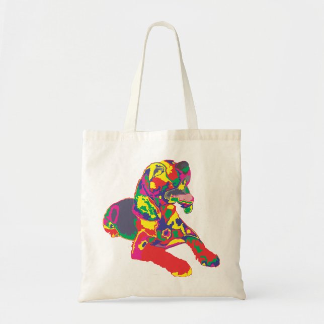 Beagle colour tote bag (Front)