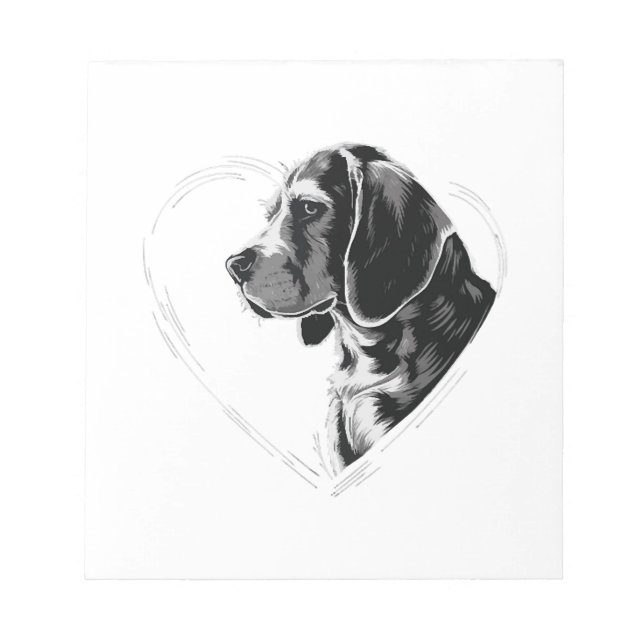Beagle Copy Copy Notepad (Front)