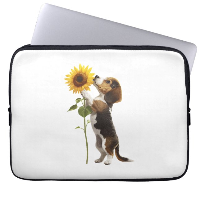 Beagle Copy Laptop Sleeve (Front)