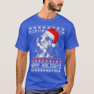 Beagle Cute Happy Holidays Christmas Dog Lover Xma T-Shirt