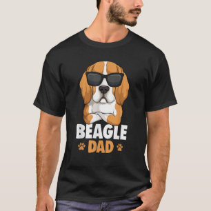Beagle Dad Dog Father Men  T-Shirt