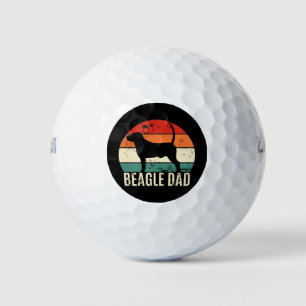 Beagle Dad Golf Balls