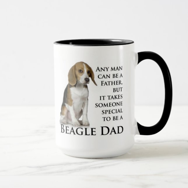 Beagle Dad Mug (Right)