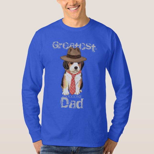 Beagle Dad T-Shirt (Front)