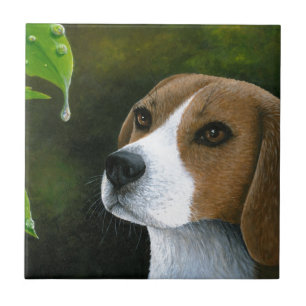 Beagle Dog 116 Tile
