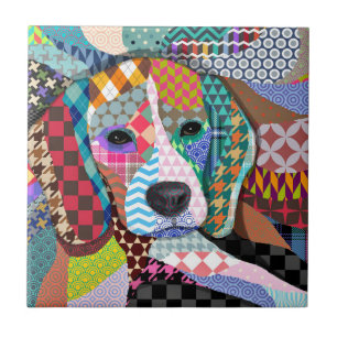 Beagle Dog 161 Tile