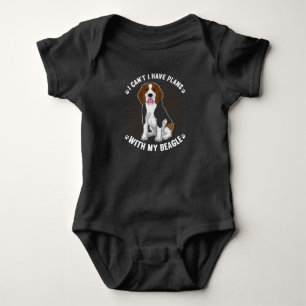 Beagle Dog Art Apparel/ Beagle Dog Lovers Baby Bodysuit