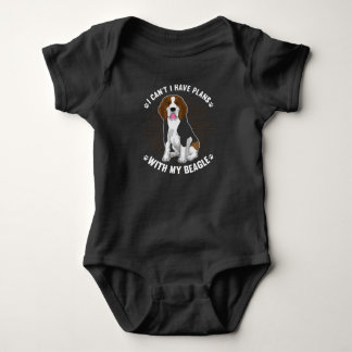 Beagle Dog Art Apparel/ Beagle Dog Lovers Baby Bodysuit