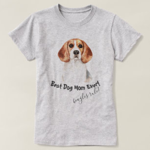 Beagle Dog  Best Dog Mum Ever T-Shirt