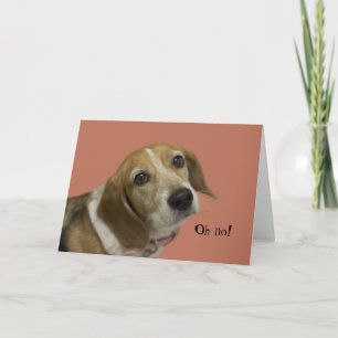 Beagle Dog Birthday Card