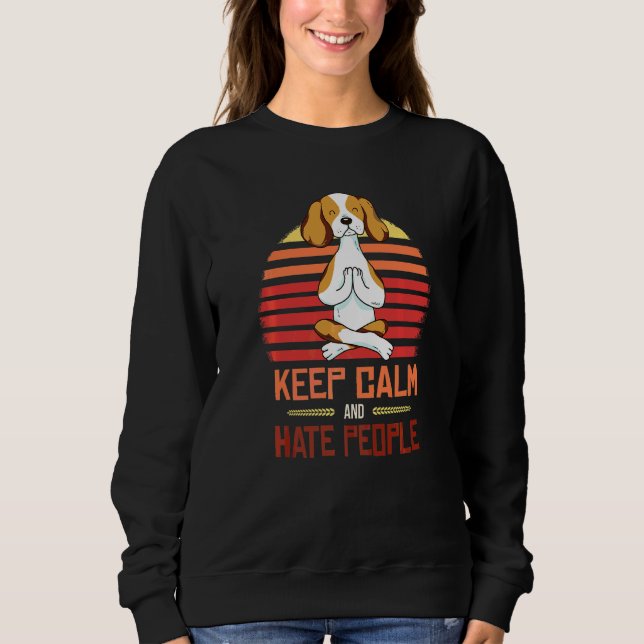 Beagle Dog Breed  39 Sweatshirt (Front)