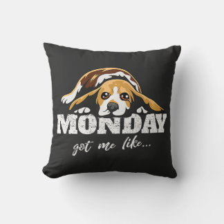 Beagle Dog Breed Premium/ Beagle Dog Lovers    Cushion