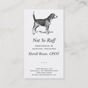 Beagle Dog Business Card