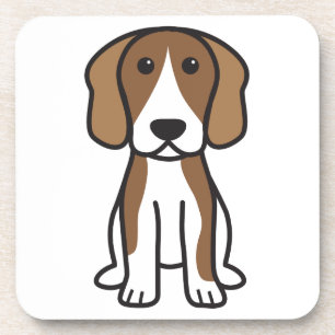 Beagle Dog Cartoon Coaster