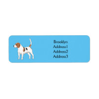 Beagle dog cartoon illustration