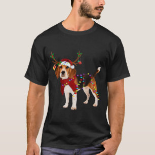 beagle dog christmas Classic T-Shirt