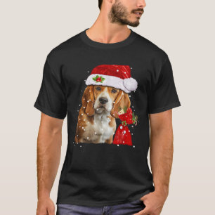 Beagle Dog Christmas T Shirt Christmas Dog Essenti
