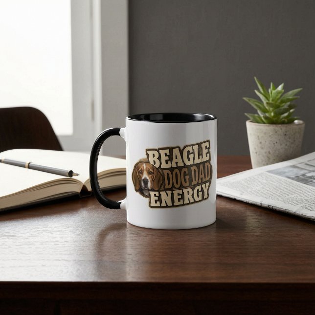 Beagle Dog Dad Energy Mug (Beagle Dog Dad Energy Mug)