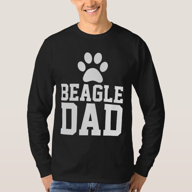 BEAGLE DOG DAD T-SHIRTS (Front)