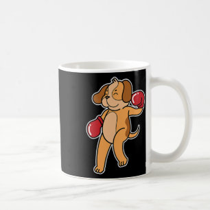 Beagle Dog Does Boxing Coffee Mug