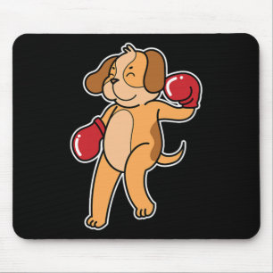 Beagle Dog Does Boxing Mouse Mat