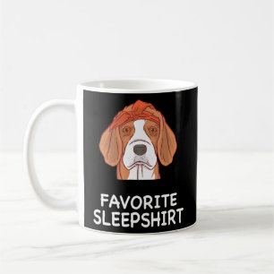 Beagle Dog Dogs Nap Sleeping Sleep Pajama Pyjamas  Coffee Mug