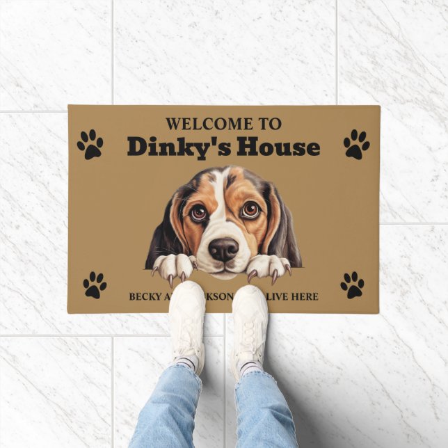 Beagle Dog Doormat (Indoor)