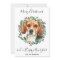 Beagle Dog Elegant Merry Christmas