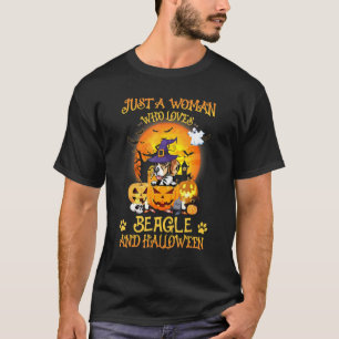Beagle Dog Halloween Costume Witch For Men Women K T-Shirt