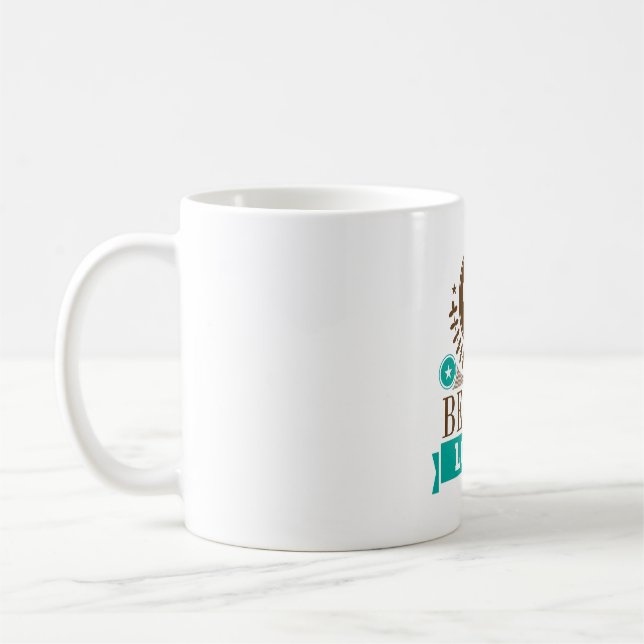 Beagle Dog Lover Coffee Mug (Left)