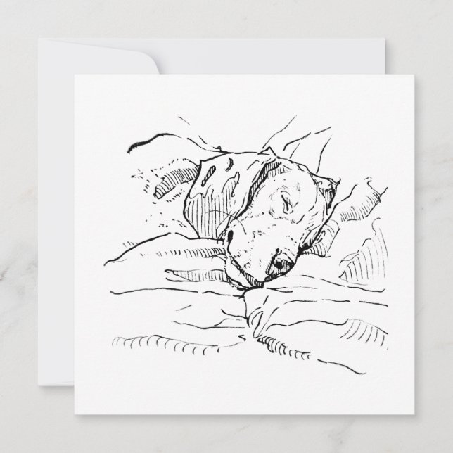 Beagle Dog Lover Illustration  (Front)