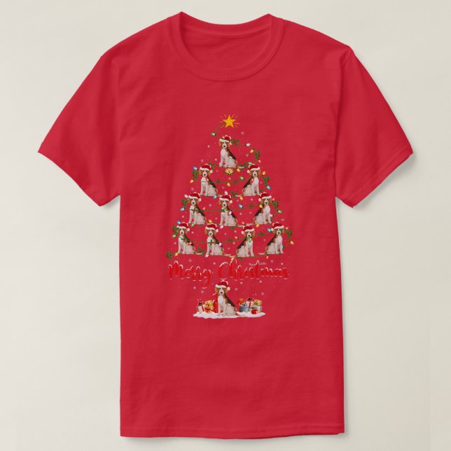 Beagle Dog Lover Matching Santa Beagle Christmas T T-Shirt (Design Front)