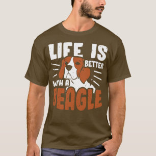 Beagle Dog Lover Mum Dad Gift T-Shirt