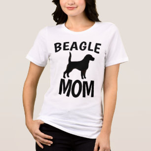 BEAGLE DOG MOM T-shirts
