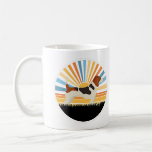 beagle - dog mum dog dad  sunset pet  coffee mug