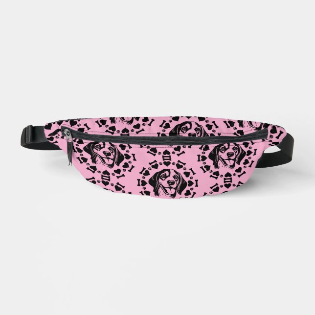 Beagle Dog Owner Bum Bags (Front)