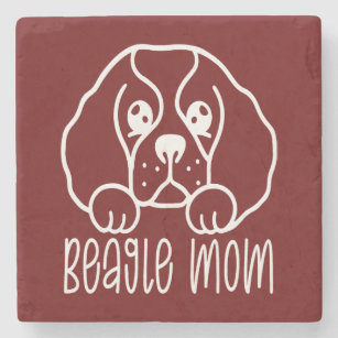 Beagle Dog Owner Mom/ Pet Dog Lover  Stone Coaster