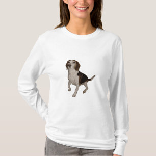 Beagle Dog Pet Animals Peace Love T-Shirt